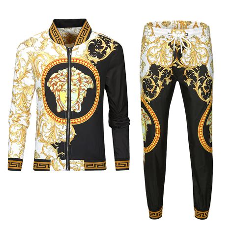 mens versace joggers|versace tracksuit men's for cheap.